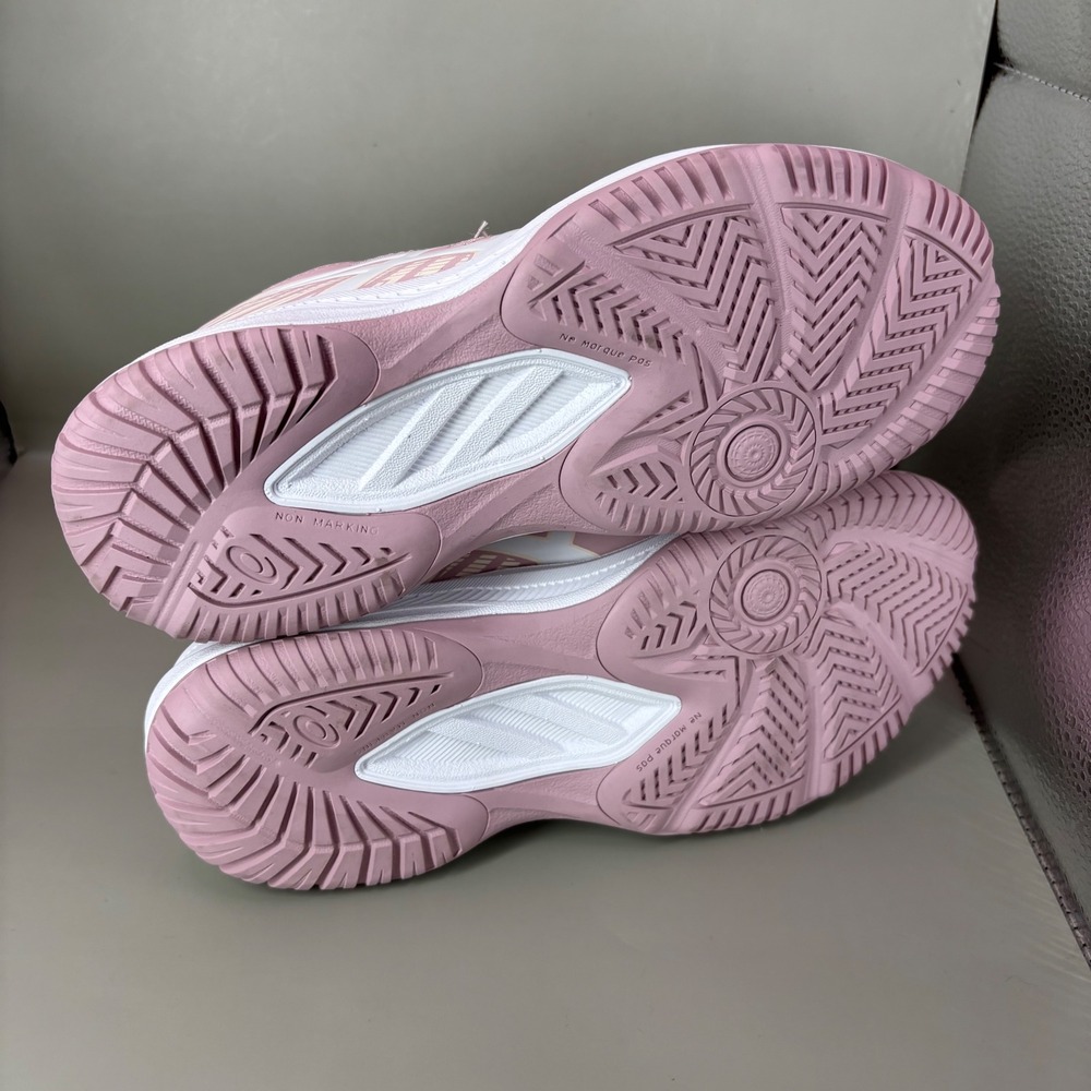 ASICS Upcourt 6 Womens Volleyball Shoes Pink White 1072A107 Size 5 - Picture 7 of 7